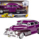 1948 Chevrolet Aerosedan Fleetside Lowrider Purple Metallic and Dark Purple Metallic Two-Tone "Get Low" Series 1/24 Diecast Model Car by Motormax 1948 Chevrolet Aerosedan Fleetside Lowrider Purple Metallic and Dark Purple Metallic Two-Tone "Get Low" Series 1/24 Diecast Model Car by Motormax