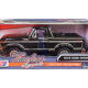 1978 Ford Bronco Custom (Open Top) Black "Timeless Legends" Series 1/24 Diecast Model Car by Motormax 1978 Ford Bronco Custom (Open Top) Black "Timeless Legends" Series 1/24 Diecast Model Car by Motormax