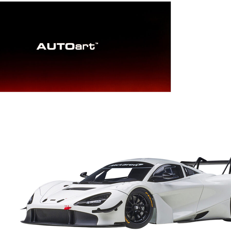 Mclaren 720S GT3 Gloss White 1/18 Model Car by Autoart Automotive