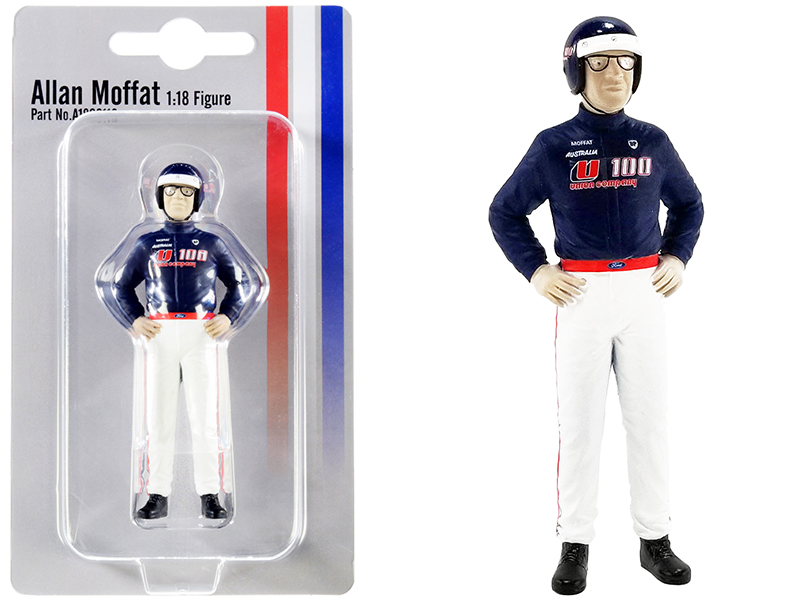 Allan Moffat "U100" Driver Figurine for 1/18 Scale Models by ACME Automotive
