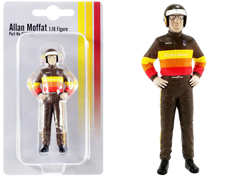Allan Moffat "Federation" Driver Figurine for 1/18 Scale Models by ACME Automotive