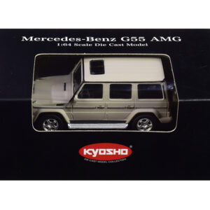 Mercedes Benz G55 AMG Gray 1/64 Diecast Model Car by Kyosho by Diecast Mania