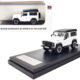 Land Rover Defender 90 Works V8 White with Black Top "70th Edition" 1/64 Diecast Model Car by LCD Models Land Rover Defender 90 Works V8 White with Black Top "70th Edition" 1/64 Diecast Model Car by LCD Models
