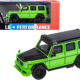 Mercedes-AMG G 63 LBWK Alien Green and Matt Black "LB Performance" 1/64 Diecast Model Car by Paragon