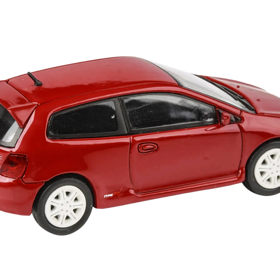 2001 Honda Civic Type R EP3 Milano Red 1/64 Diecast Model Car by Paragon Models Automotive