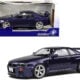 1999 Nissan Skyline GT-R (R34) RHD (Right Hand Drive) Midnight Purple Metallic 1/18 Diecast Model Car by Solido 1999 Nissan Skyline GT-R (R34) RHD (Right Hand Drive) Midnight Purple Metallic 1/18 Diecast Model Car by Solido