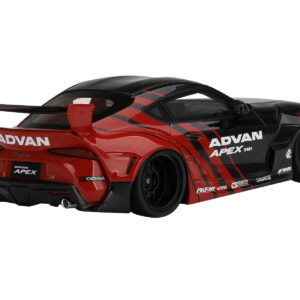 Toyota Pandem GR Supra V1.0 "Advan" Livery SEMA (2019) 1/18 Model Car by Top Speed by Diecast Mania