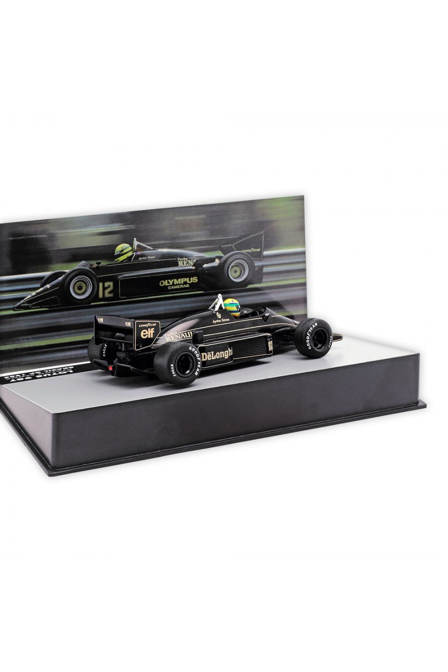 Minichamps Lotus Renault 98T JPS #12 Ayrton Senna 1986 1/43
