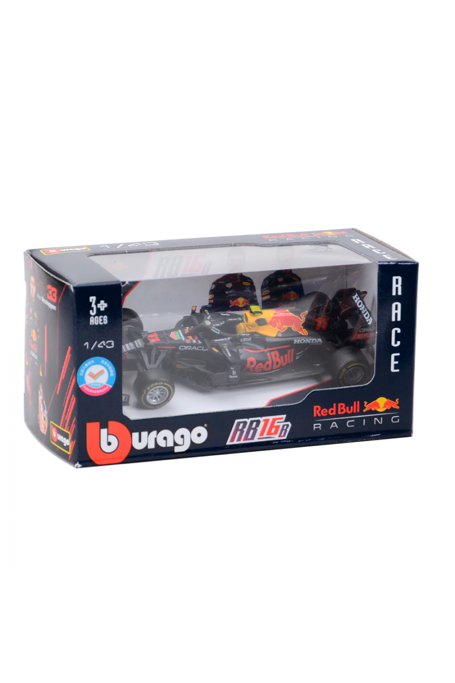 Diecast 1:43 Red Bull Racing F1 RB16B 2021 Car 'Sergio Pérez