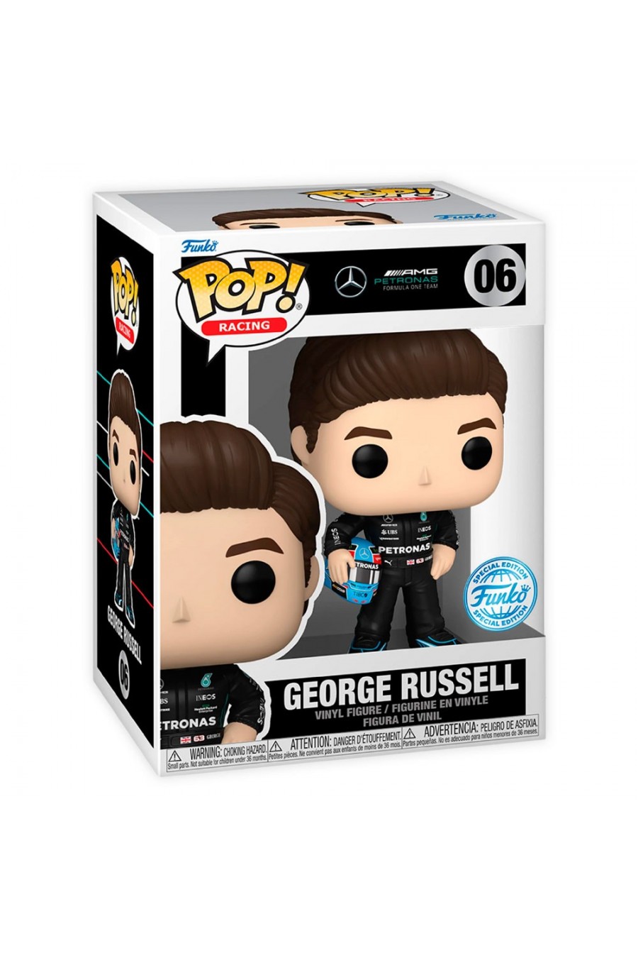 爆買い 英語 Funko Pop GPBox | F1 Mercedes Russell George スポーツ