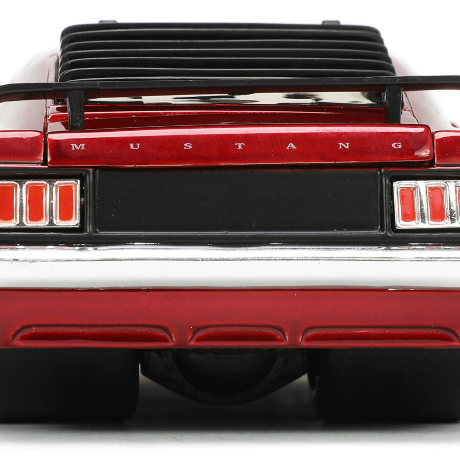 1970 Ford Mustang Boss 429 Candy Red with White Stripes "Super Boss" "Bigtime Muscle" Series 1/24 Diecast Model Car by Jada Automotive