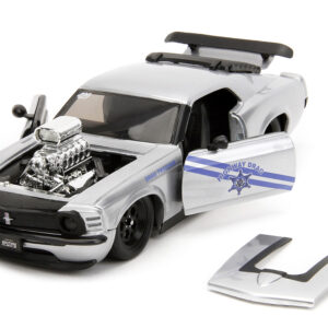1970 Ford Mustang Boss 429 Silver Metallic 