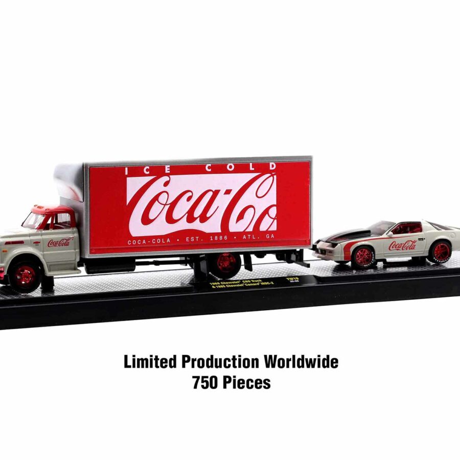 Auto Haulers "Coca-Cola" Set of 3 pieces Release 19 Limited Edition to 8400 pieces Worldwide 1/64 Diecast Models by M2 Machines Automotive