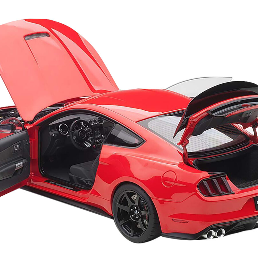 Ford Mustang Shelby GT-350R Race Red 1/18 Model Car by Autoart Automotive