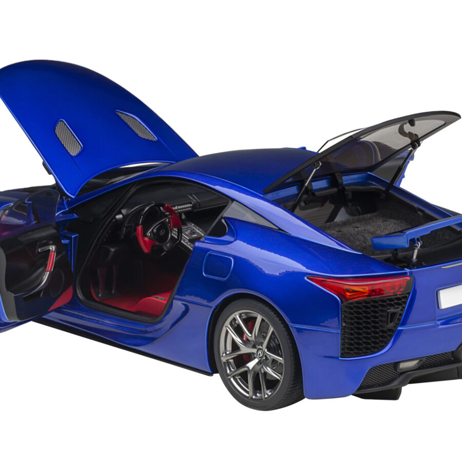 Lexus LFA Pearl Blue Metallic 1/18 Model Car by Autoart Automotive
