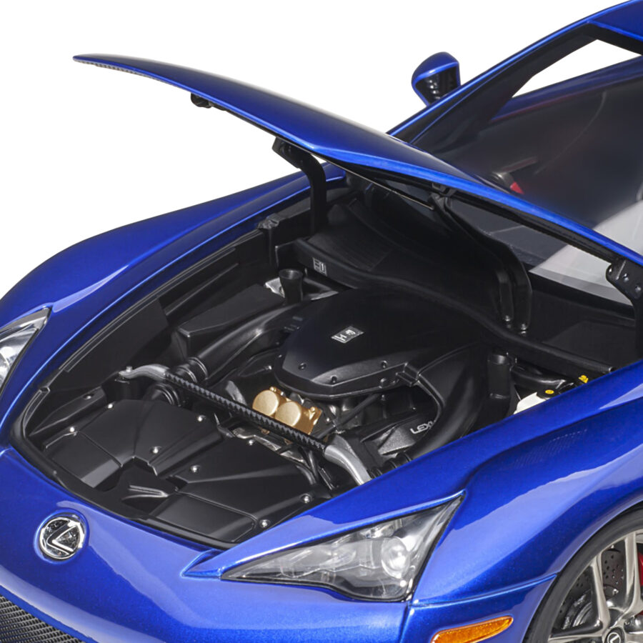 Lexus LFA Pearl Blue Metallic 1/18 Model Car by Autoart Automotive
