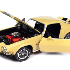 1972 Chevrolet Camaro RS Z28 Cream Yellow with Black Stripes