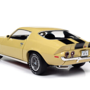 1972 Chevrolet Camaro RS Z28 Cream Yellow with Black Stripes
