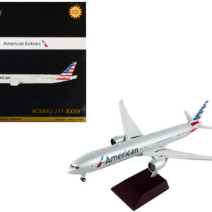 Boeing 777-300ER Commercial Aircraft with Flaps Down