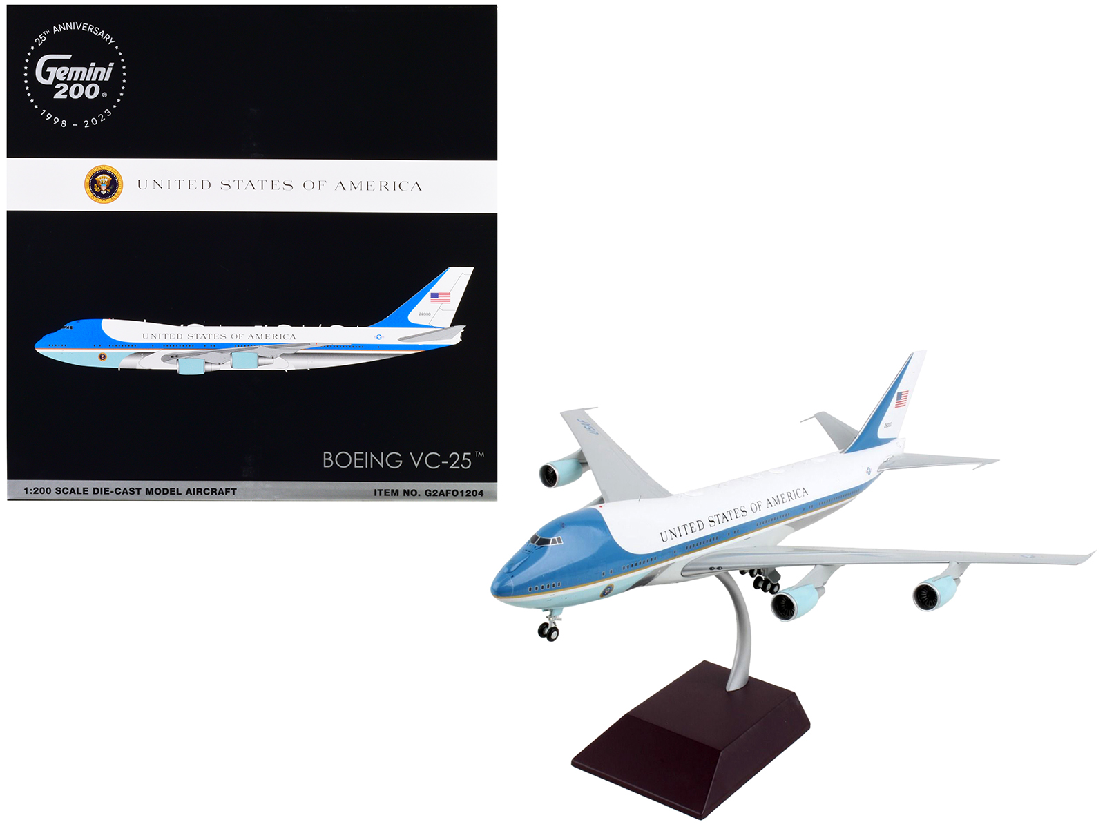 Boeing VC-32A 1/200 モデルプレーン Boeing VC-32A 1/200 モデルプレーン Boeing VC-32A 1/200
