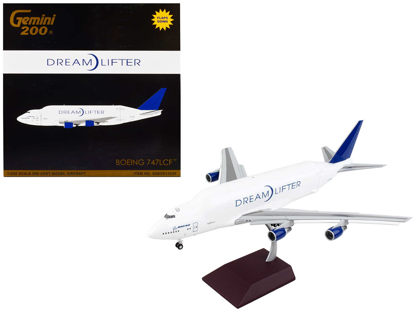 【限定・正規品】 Boeing 747 Dreamlifter 1:200 Boeing 747 Dreamlifter Plastic 1:200 Model – The Boeing Store
