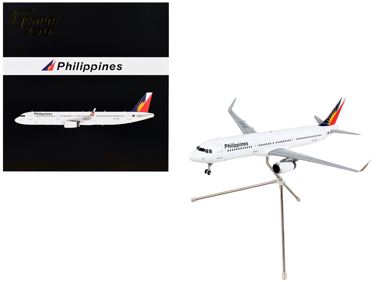 ジェミニ Gemini 1/200 A321neo フィリピン航空 ジェミニ Gemini 1/200 A321neo フィリピン航空 - メルカリ