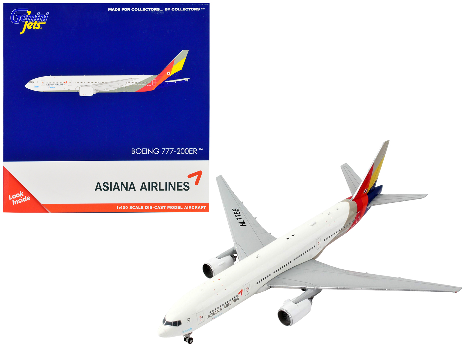 その他 ASIAN AIRLINES Boeing 777-200ER 1/180 Boeing 777-200ER Commercial Aircraft 