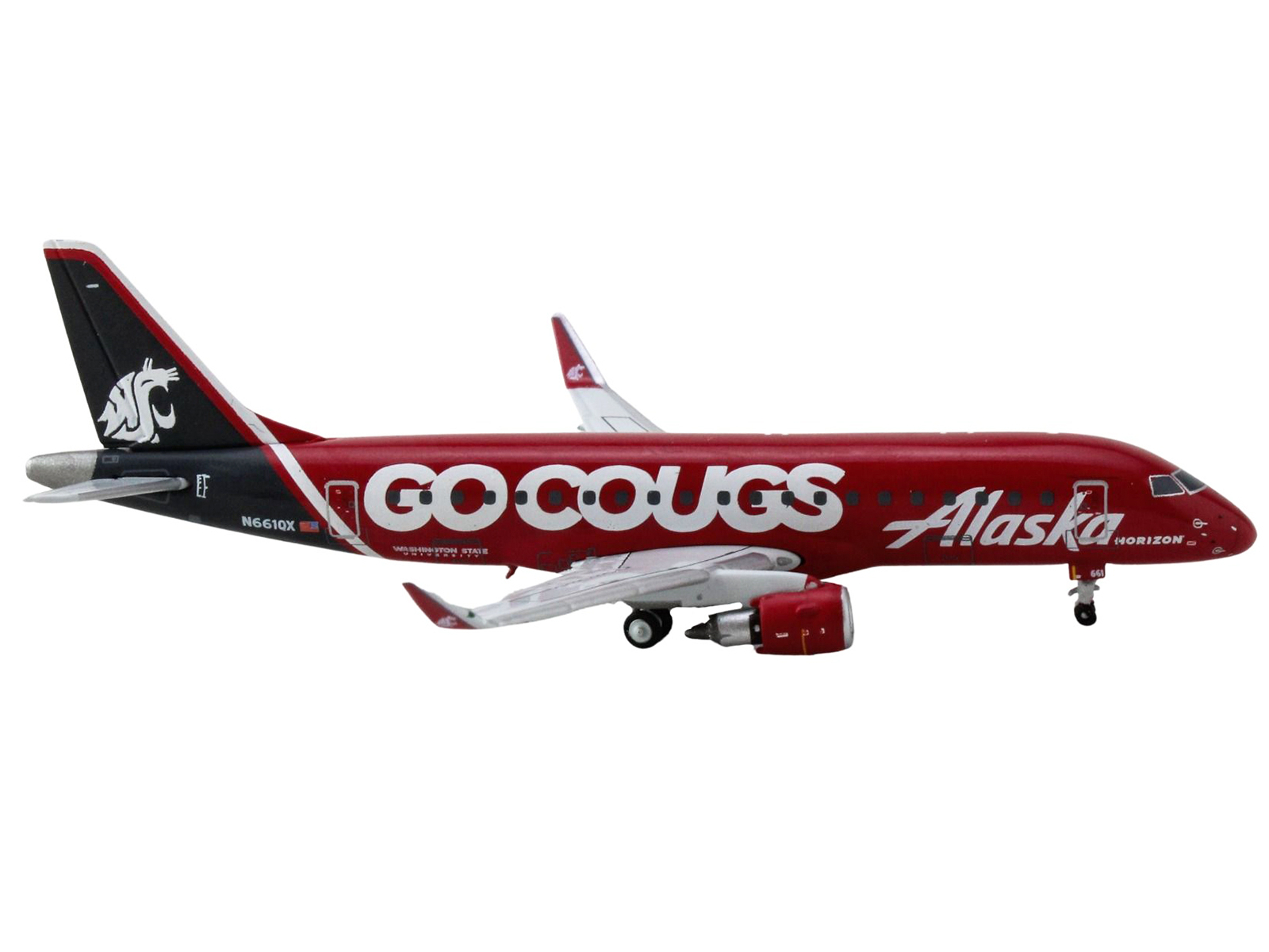アラスカ　クーガーズ　ERJ-175　1/400 Embraer ERJ-175 Commercial Aircraft 