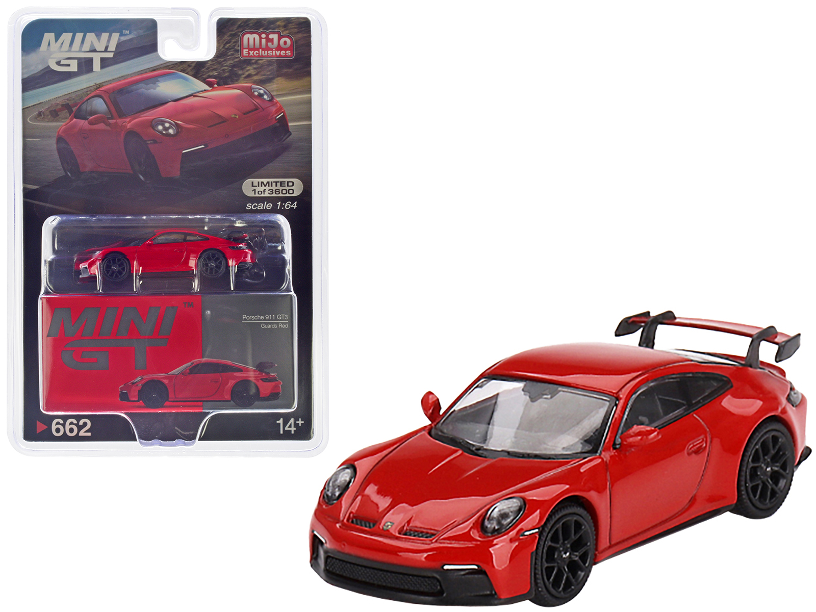 Porsche 911 (992) GT3 Guards Red Limited Edition to 3600