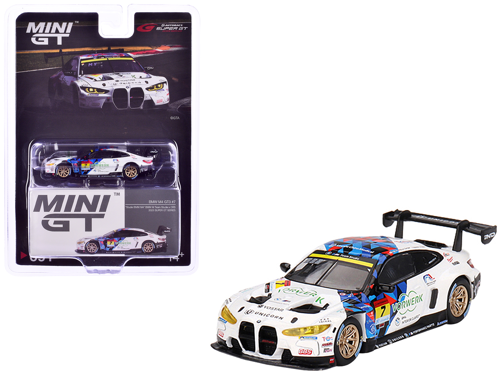 BMW M4 GT3 #7 Seiji Ara - Bruno Spengler - Masataka Yanagida