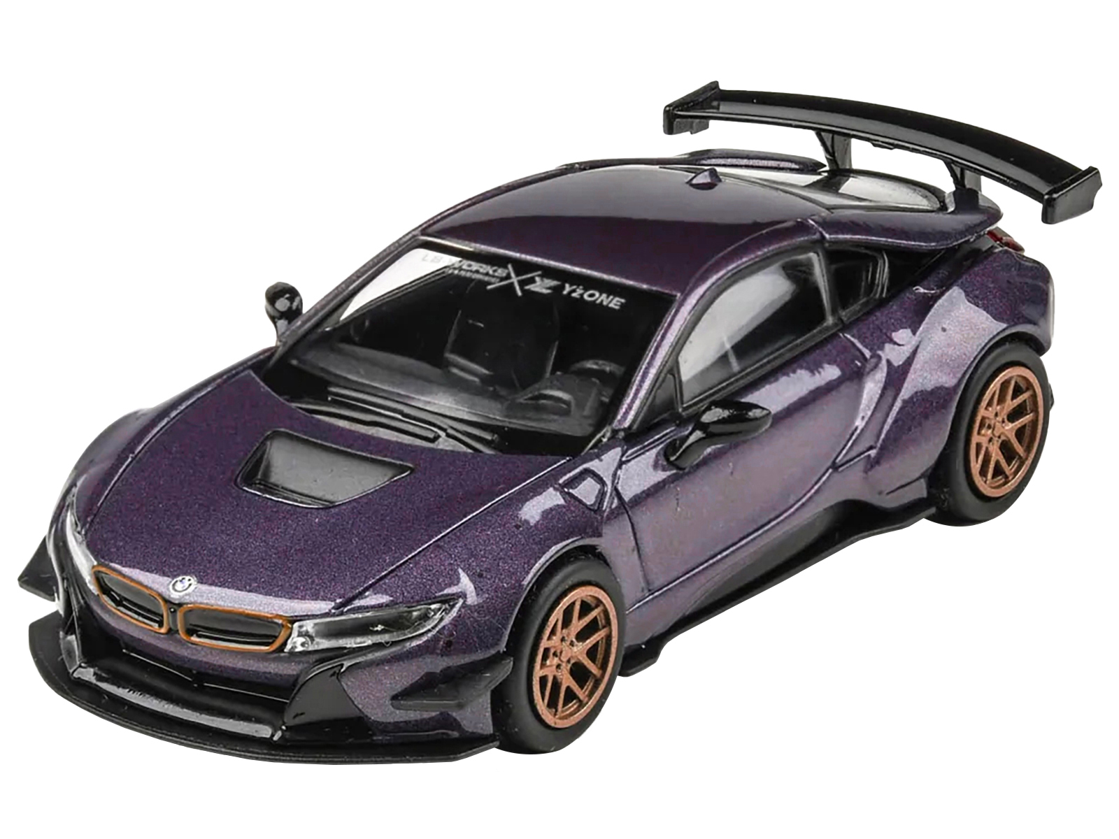 在庫処分セール！PARAGON/パラゴン BMW i8 パープル 紫 BMW i8 Liberty Walk Twilight Purple Metallic with Gold