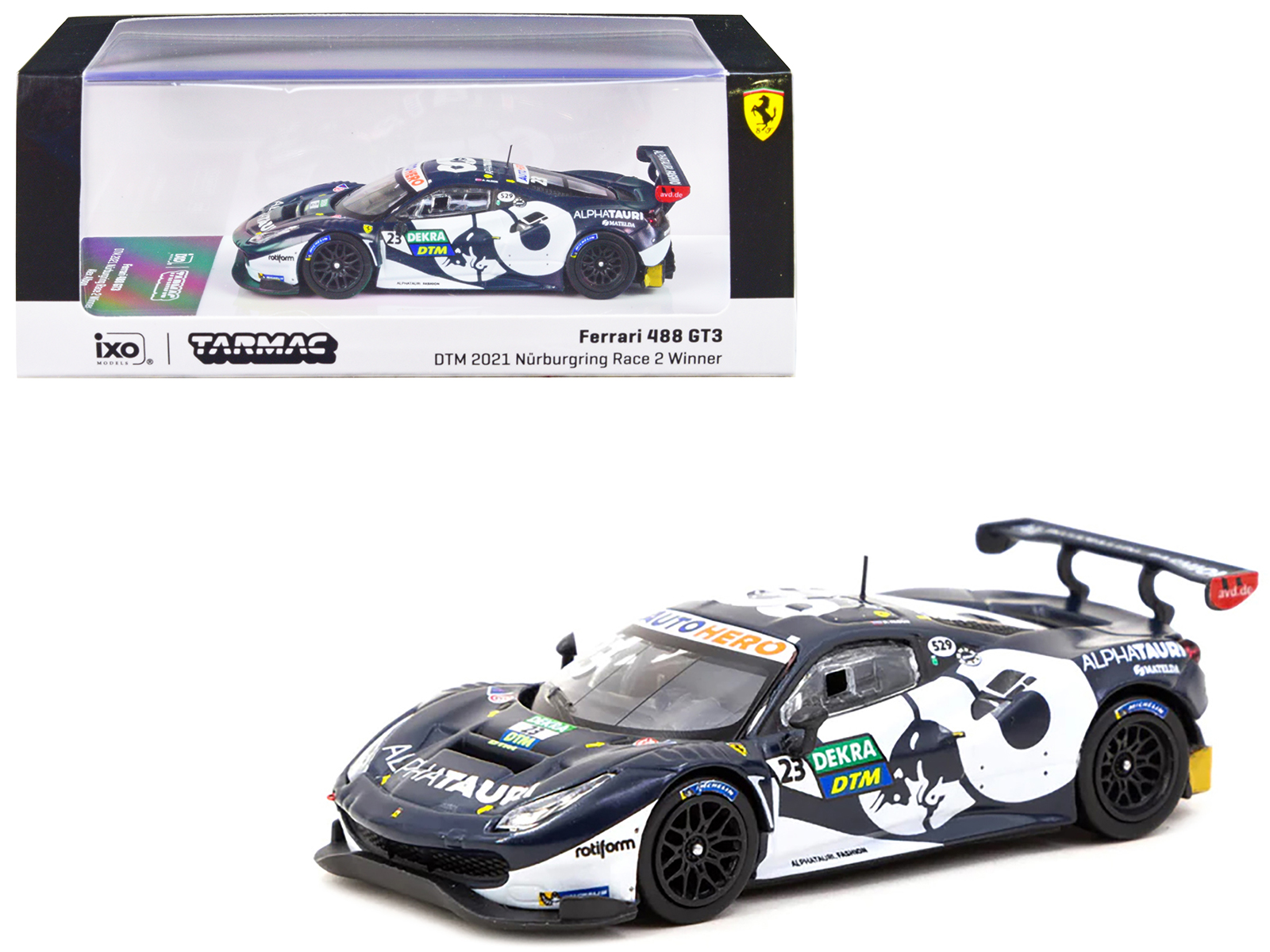 Ferrari 488 GT3 #23 Alex Albon Winner 
