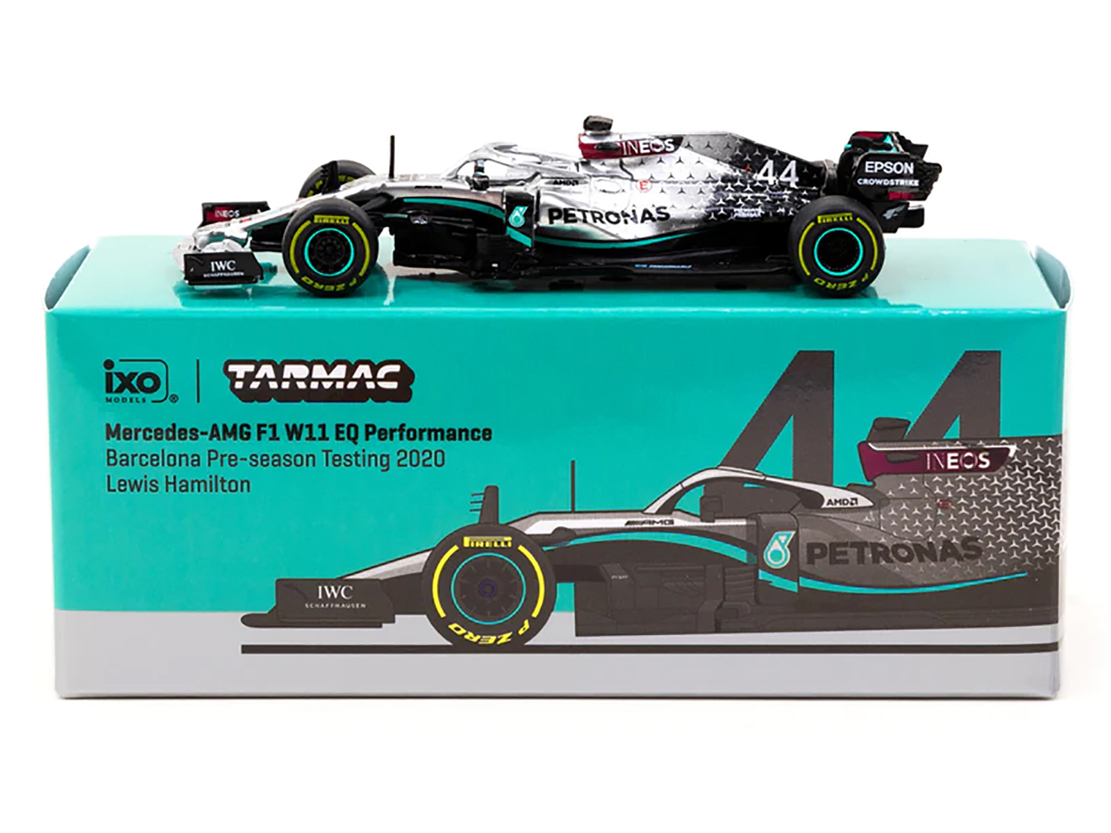 ミニカー　1/18 Mercedes-AMG F1 W11 EQ Performance Mercedes-AMG Petronas Formula One Team Winner Silverstone GP 2020  Lewis Hamilton #44 [18S483] 1/18 Spark 2020 Mercedes-AMG F1 W11 EQ Performance No.44