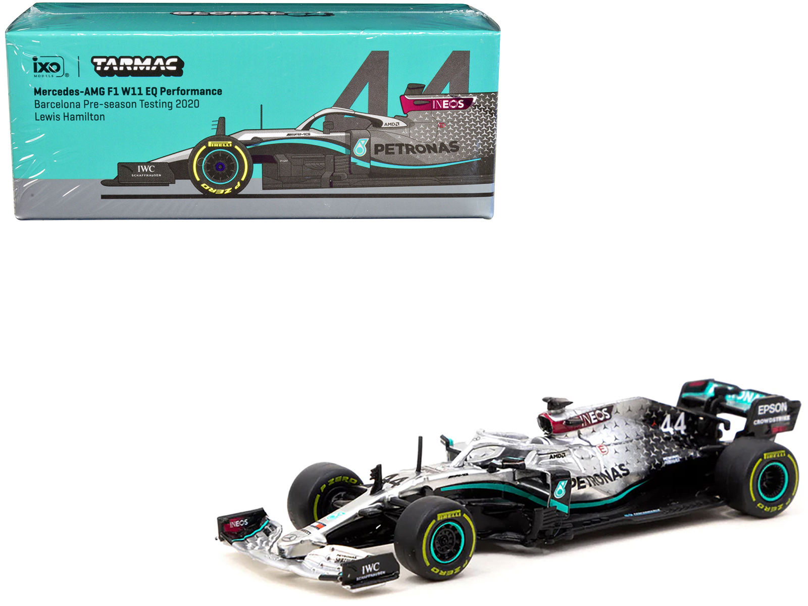 ミニカー　1/18 Mercedes-AMG F1 W11 EQ Performance Mercedes-AMG Petronas Formula One Team Winner Silverstone GP 2020  Lewis Hamilton #44 [18S483] 1/18 Spark 2020 Mercedes-AMG F1 W11 EQ Performance No.44