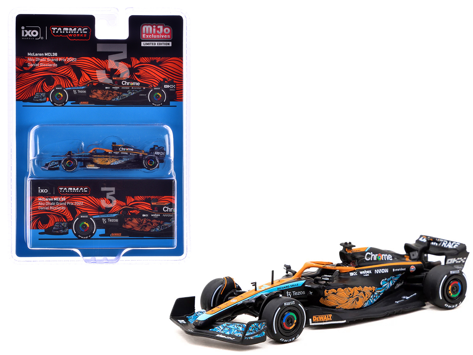 McLaren MCL36 #3 Daniel Ricciardo Formula One F1 