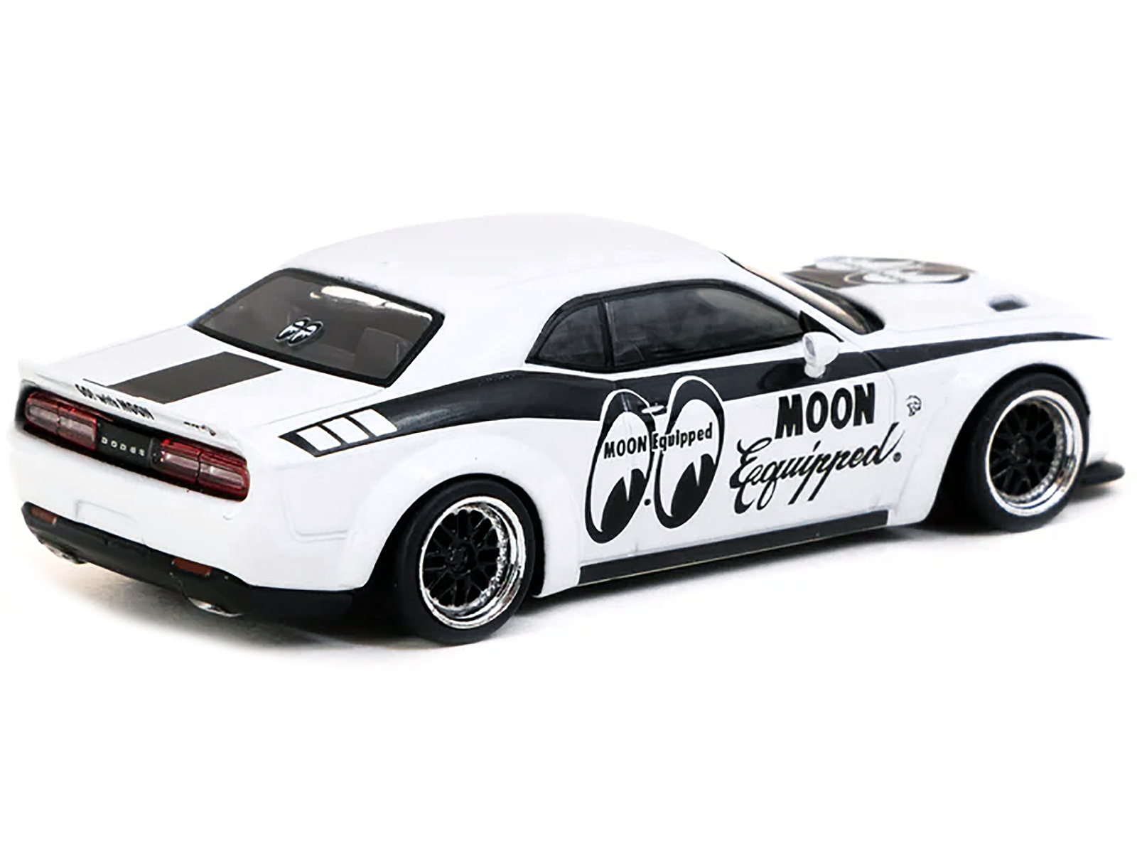 Dodge Challenger LB-WORKS SRT Hellcat White with Graphics
