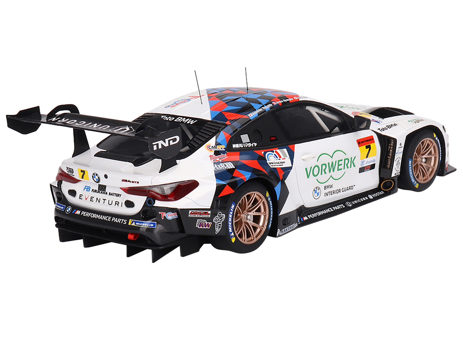 ミニカー　1/43 Studie BMW M4 #7 BMW Team Studie x CRS GT300 SUPER GT 2023 Seiji Ara - Bruno Spengler - Masataka Yanagida [SGT069] BMW M4 GT3 #7 Seiji Ara - Bruno Spengler - Masataka Yanagida