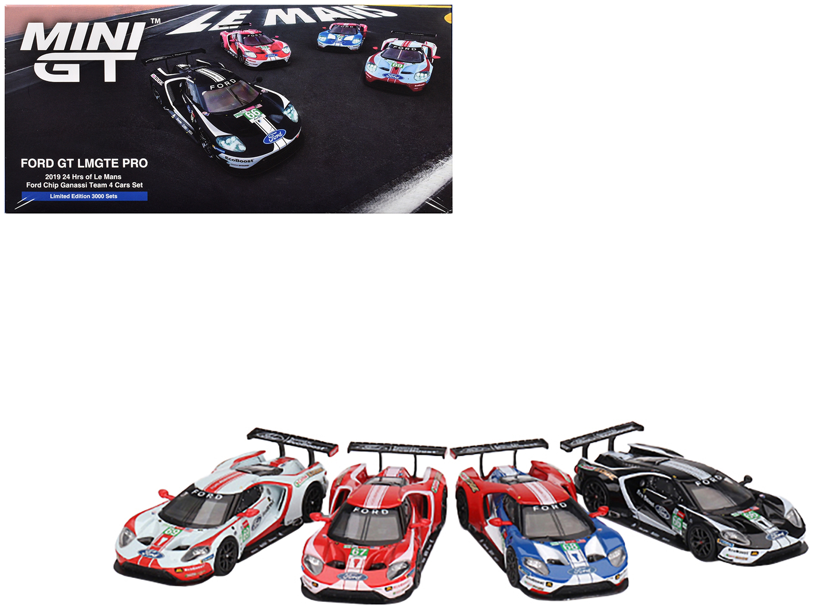 フォード GT LMGTE PRO Ford Chip Ganassi FORD GT TEAM FORD CHIP GANASSI USA LHD N 68 WINNER LMGTE PRO