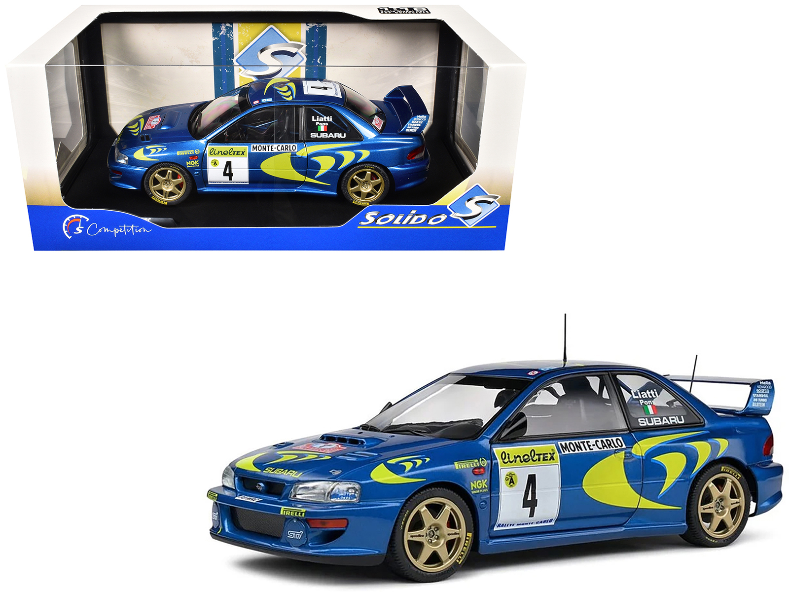 RALLY - 🇮🇹Piero Liatti 🇮🇹Fabrizia Pons 🇯🇵Subaru