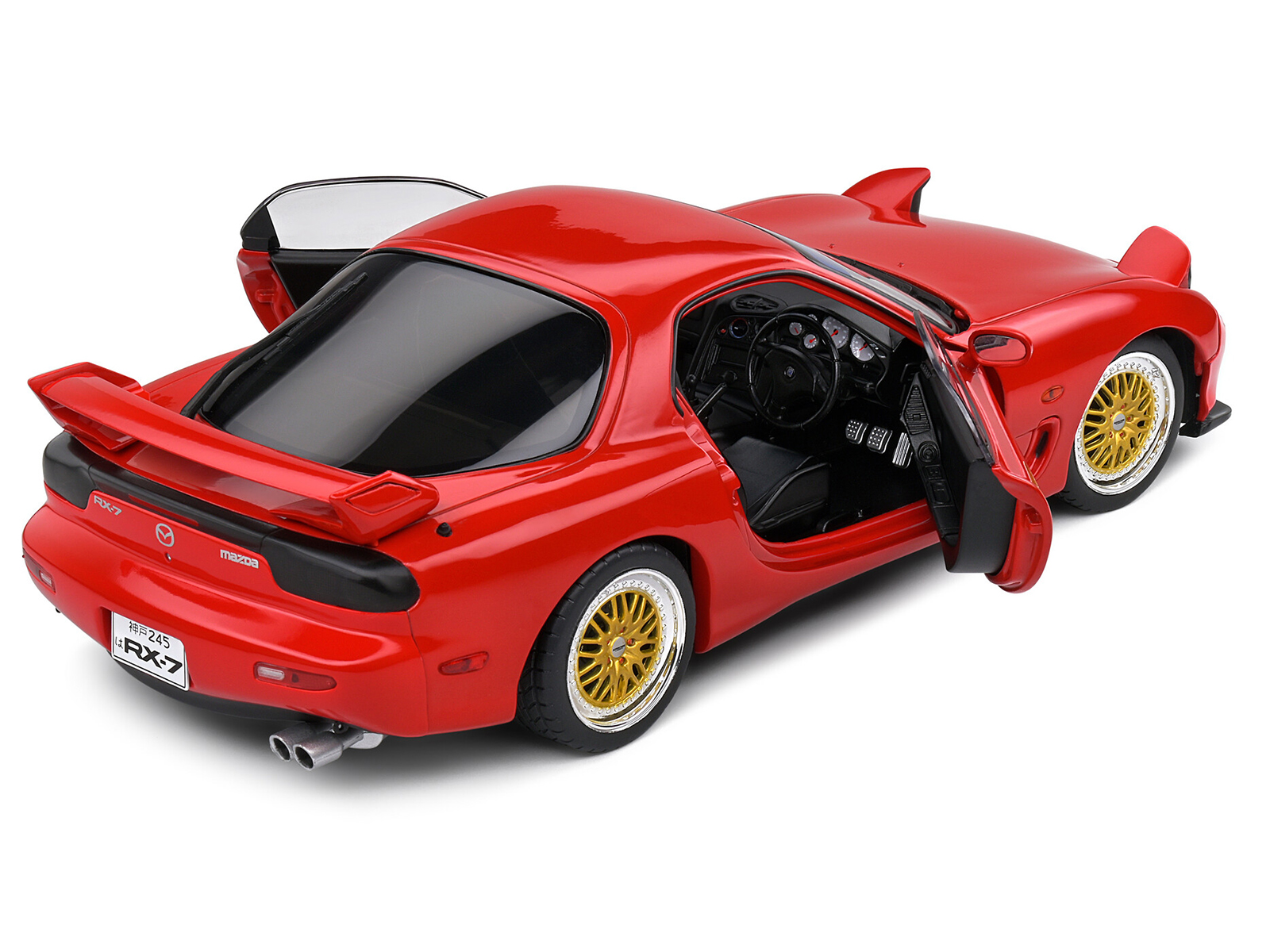 ソリド 1/18 マツダ RX-7 タイプ RS FD3S 1994 レッド Amazon | ソリド 1/18 マツダ RX-7 FD3S 1994 レッド SOLIDO