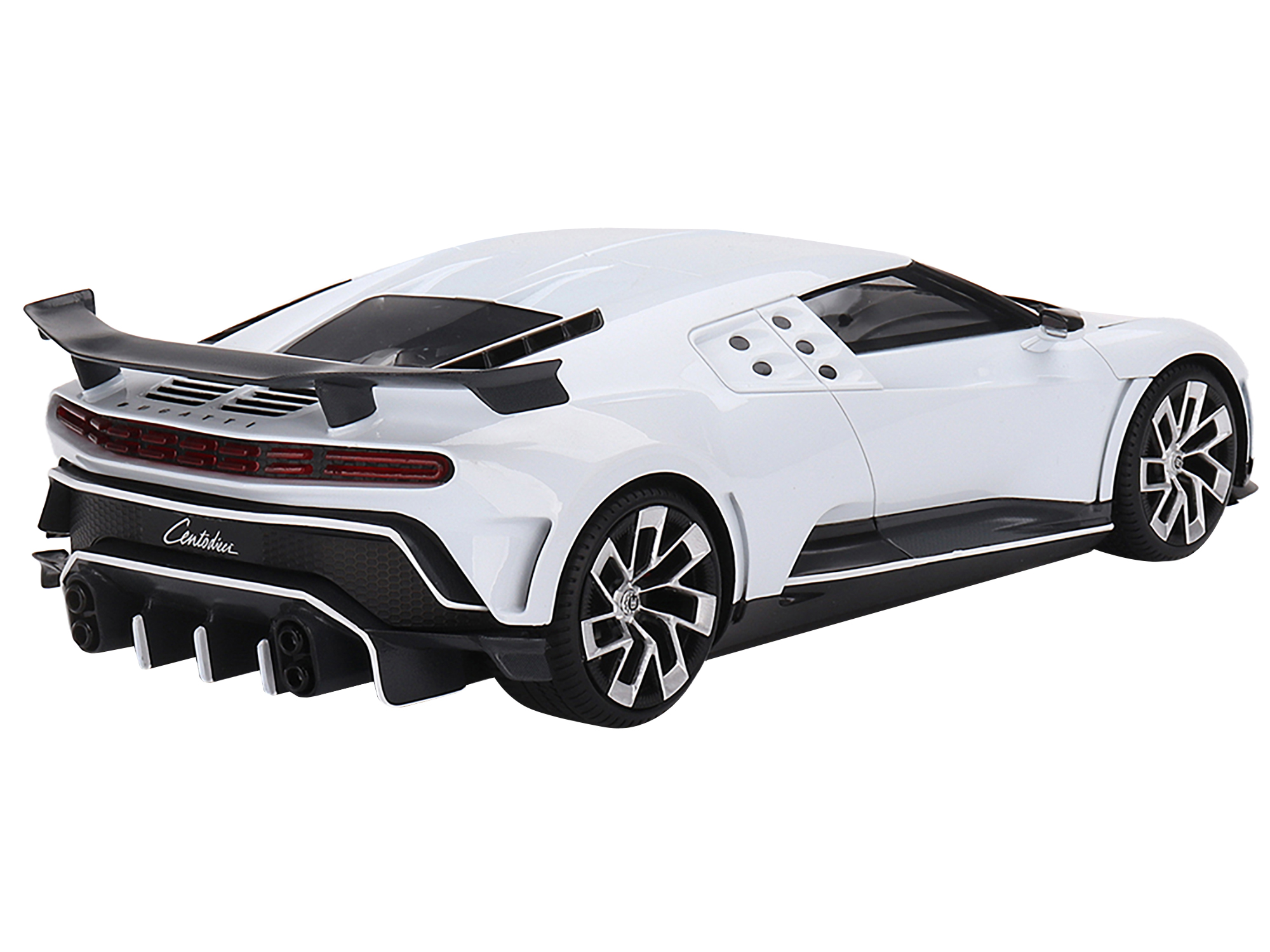 Bugatti Centodieci White 1/18 Model Car by Top Speed | GPBox