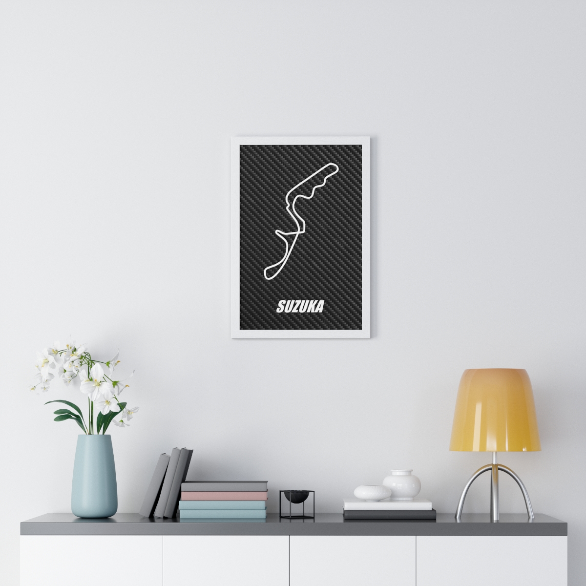 Suzuka Circuit Framed Poster - Japan Grand Prix - Formula 1 Suzuka Circuit Framed Poster - Japan Grand Prix - Formula 1