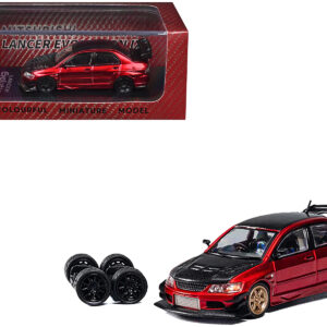 Mitsubishi Lancer Evolution IX RHD (Right Hand Drive) Red