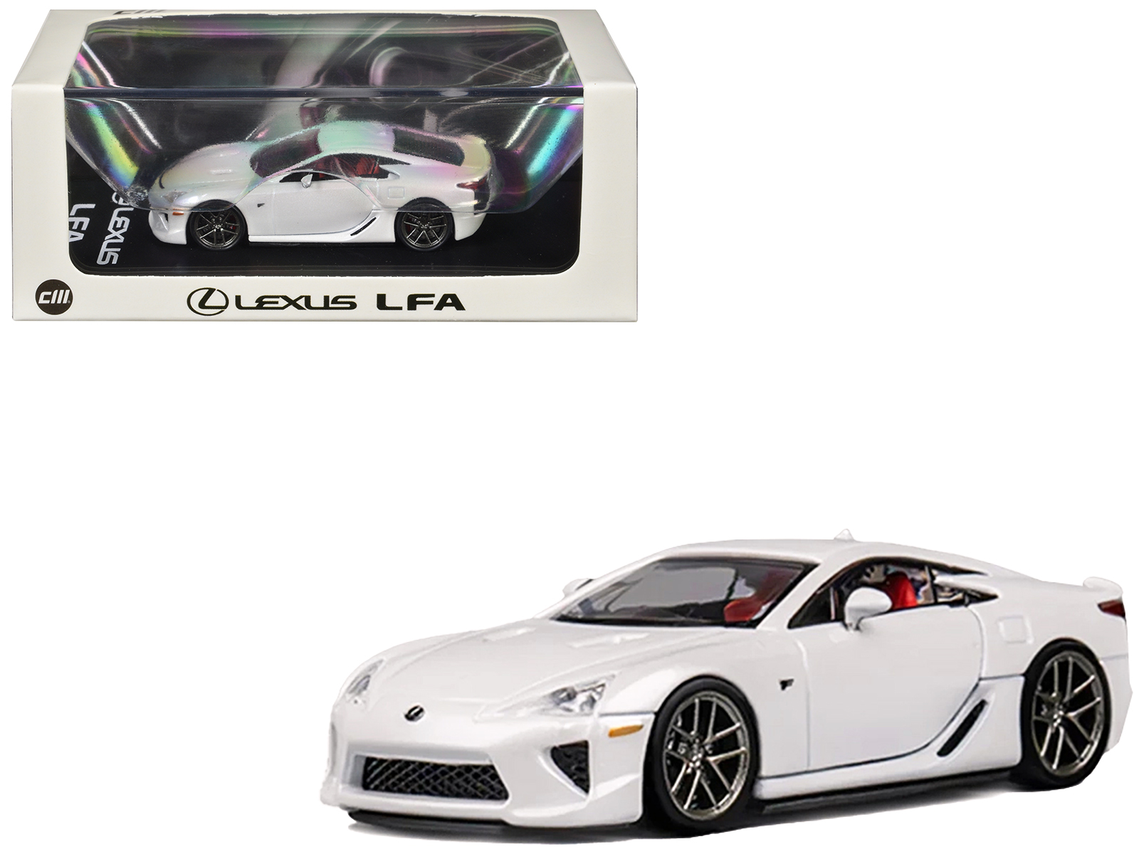 MINICHAMPS レクサス LFA 1/43スケールモデル ホワイト Reviewing the 1/43 Lexus LFA by Minichamps (Top Gear Power