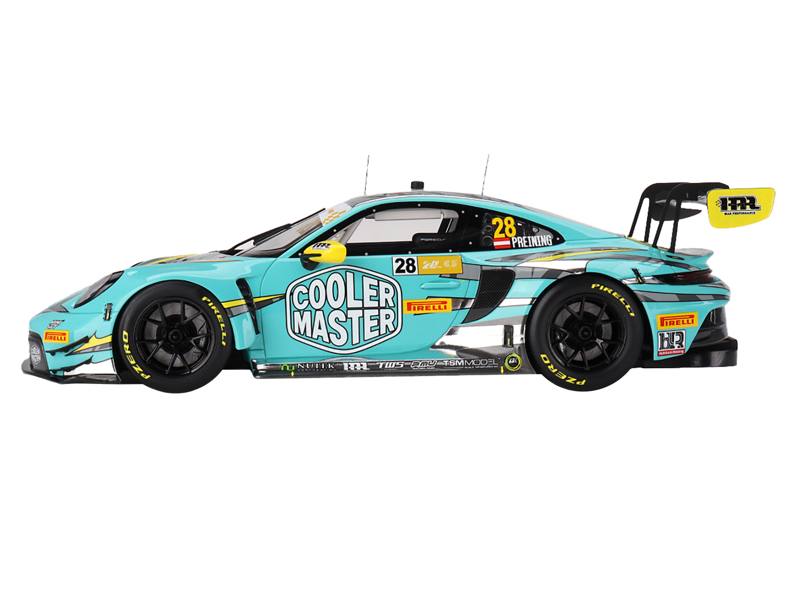 Minichamps 1:43 ポルシェ911 GT3 RSR＃77ル·マン24時間2008