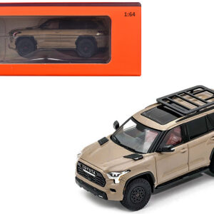 ミニカー G.C.D 1/64 2023 Toyota Sequoia TRD Pro. 1/64 GCD 2023 Toyota Sequoia TRD Pro (Solar Octane Orange