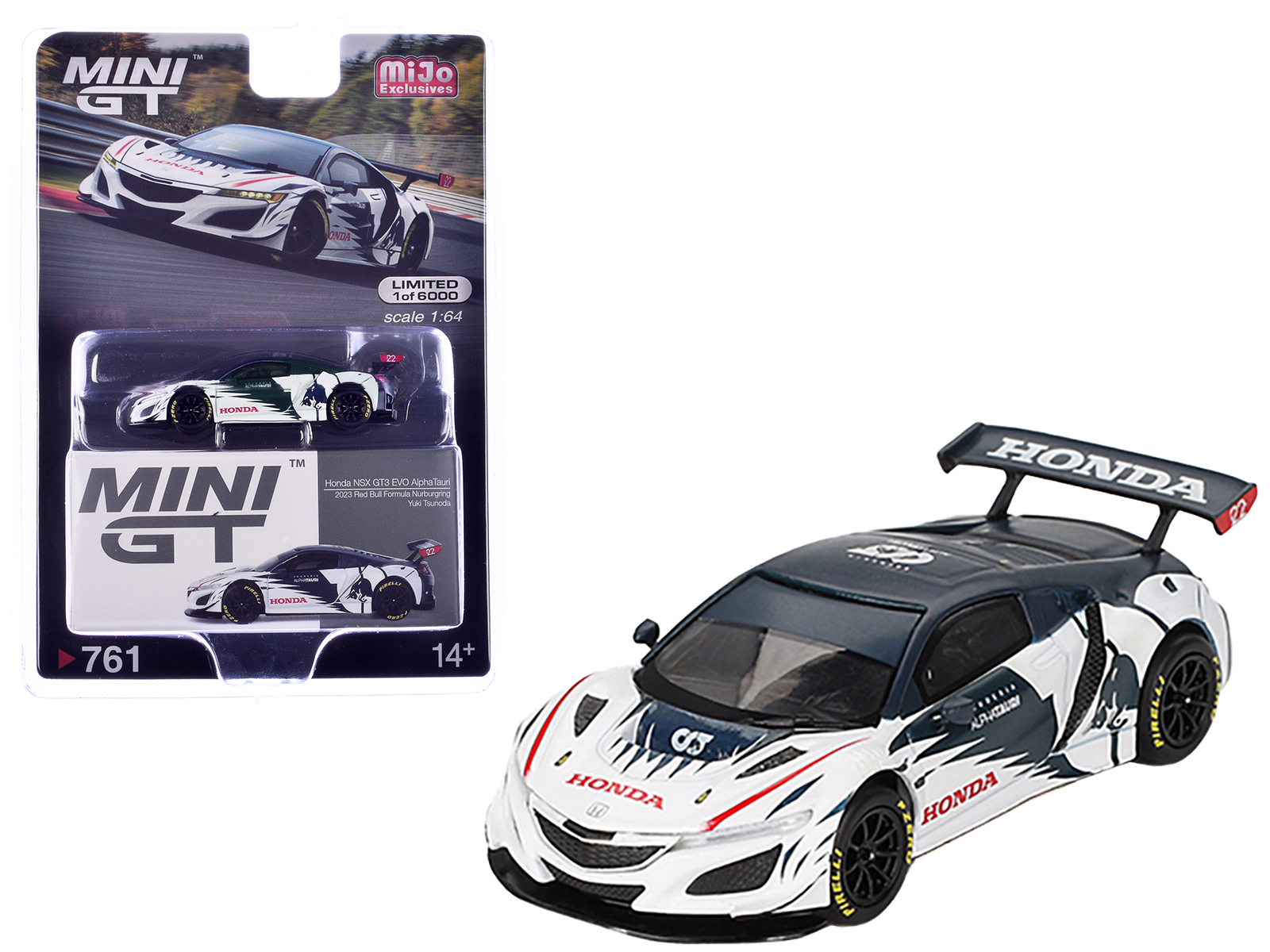 Honda NSX GT3 EVO #22 Yuki Tsunoda 