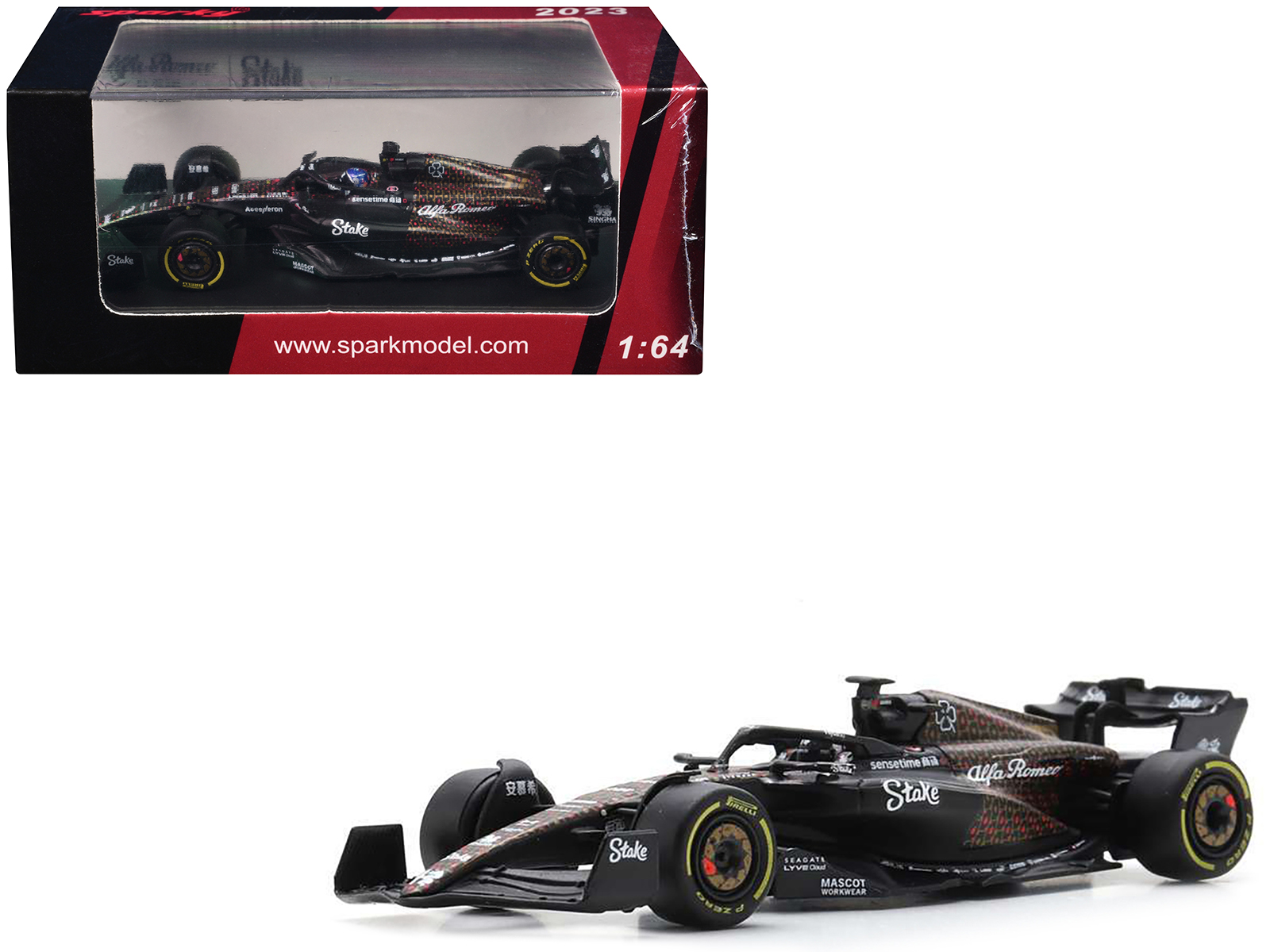 SPARK-MODEL S8939 Scale 1/43 | ALFA ROMEO F1 C43 TEAM STAKE