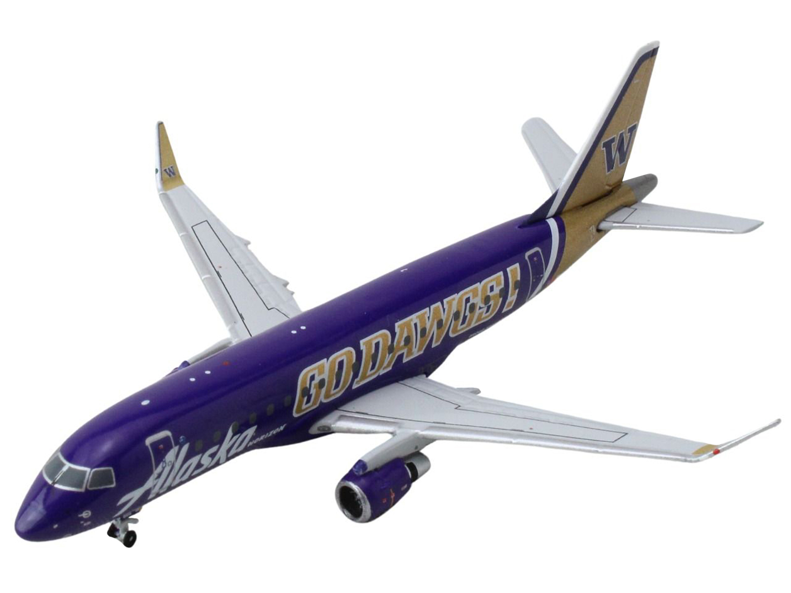 アラスカ　ハスキーズ　ERJ-175　1/400 Embraer ERJ-175 Commercial Aircraft 
