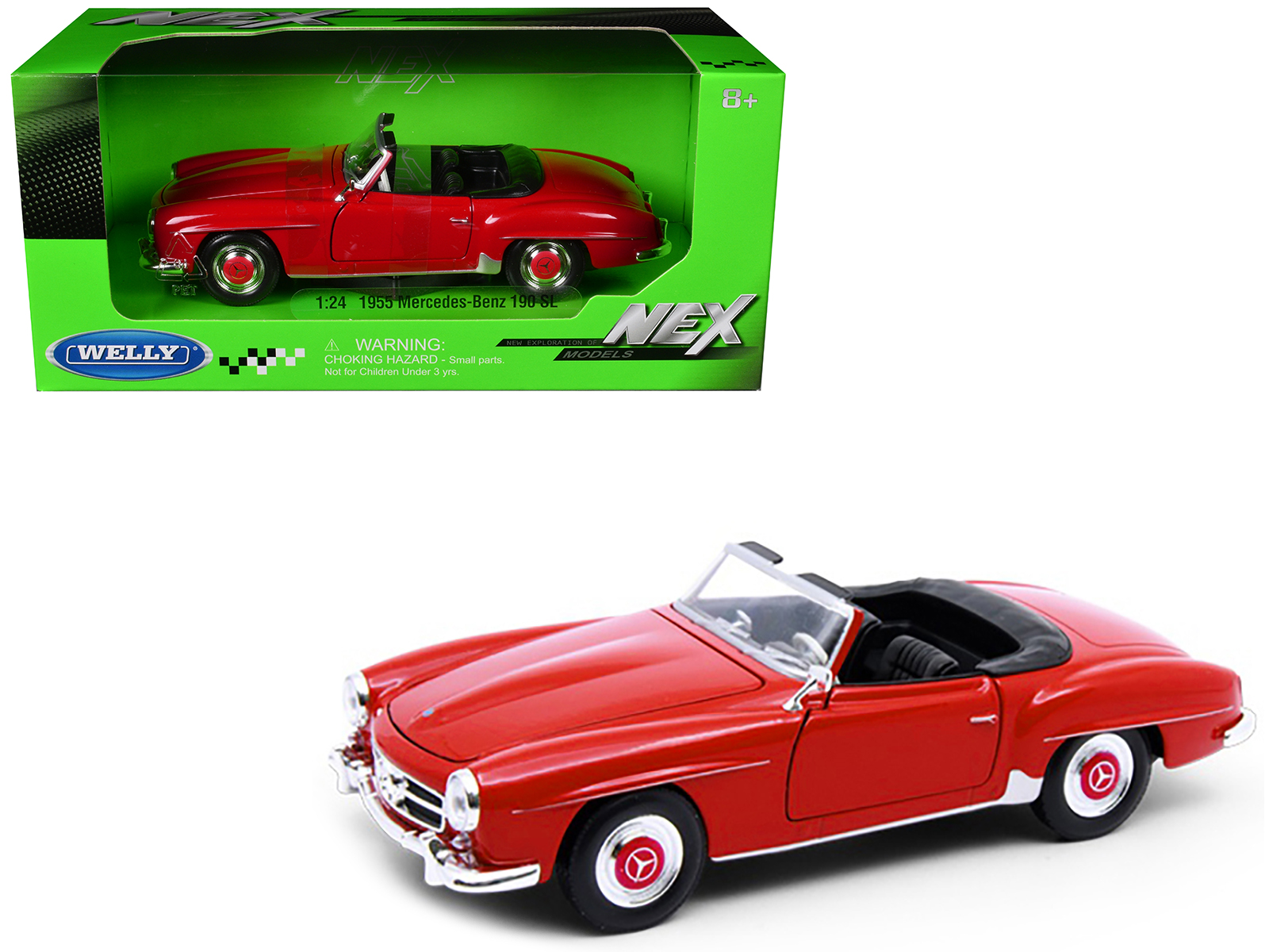 1955 Mercedes-Benz 190 SL Red 